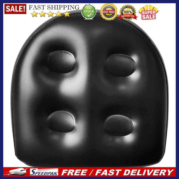 2pcs Inflatable Cushion Tub Anti-Hemorrhoids Inflatable Seat Pad (Black)