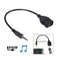 3.5mm Male Audio AUX Jack to USB 2.0 Type A Female OTG P5B0 D Converter Z0P9