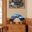 Independence Day Eagle Oil Paint Folding Fan By Numbers DIY Digital Oil Paint