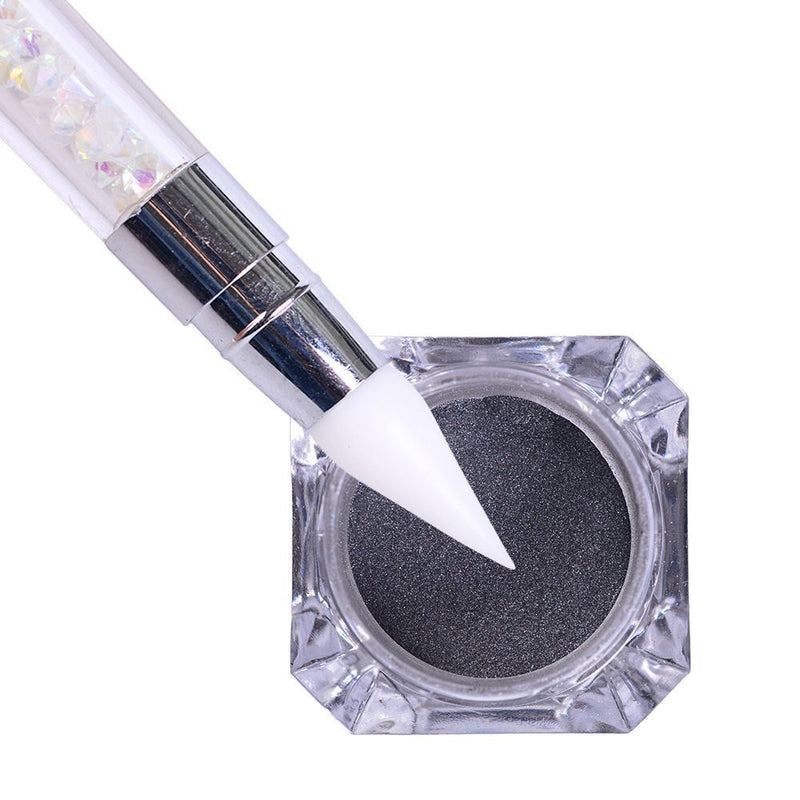 Dotting Pen Nail Tools Rhinestone  Handle Dual-ended  Nail Pen Nail Art Brush