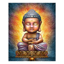 36x30cm 5D DIY Diamond Painting Rhinestone Cross Stitch Buddha Needlework Newly