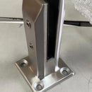 Railing Clamp Glass Clip Floor Standing Stairs Balconys Pool Spigots-Balustrade.
