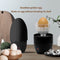 Kitchen Electric Golden Egg Maker Yolk White Mixer Egg Shaker (EU Black)