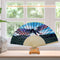 Independence Day Eagle Oil Paint Folding Fan By Numbers DIY Digital Oil Paint