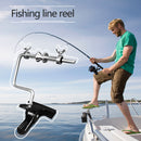Portable Fishing Line Winder Reel Line Spooler Spooling Winding System Clip Type