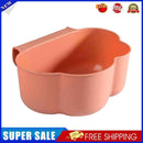 Hanging Storage Basket Organizer Trash Can Shelf Home Kitchen Tool (Pink)