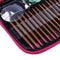 13 Size Changeable Aluminum Circular Knitting Needle Ring Set Crochet Yarn
