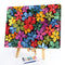 Kaleidoscope Oil Paint By Numbers Kits DIY Handpainted on Canvas Wall Picture