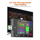 2.4 Inch Screen Voltmeter Digital Type-c USB Tester USB Voltmeter Ammeter Tester