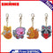 4pcs DIY Full Drill Special Shaped Diamond Painting Animals Bag Keychain Pendant