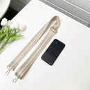 Handbag Strap for DIY Shoulder Crossbody Bag Accessories Nylon Belt (Khaki)