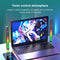 Voice Activated Rhythm Lamp 32-Bit RGB LED Pickup Light for Desktop Car Vehicle