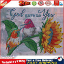 5D Diamond Painting DIY Flower Letters Partial Special Shape Drill (X055) Newly