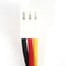 10pcs 3PIN Reduce PC Fan Speed Noise Extension Resistance Cab