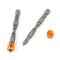 1/4 inch Hex Shank S2 Steel PH2 Magnetic Electric Screwdriver Bits (Yellow)