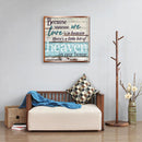 Round Diamond Painting 5D Love Letters Mosaic Picture Point Drill Handicraft
