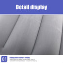 Inflatable Outdoor Camp Pillow Foldable Portable Car Sleep Cushion (Gray) Newly