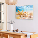 11CT Sea Star Counted Embroidery DIY Full Cross Stitch Cotton Thread Wall Kits