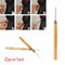 DIY Kit Wooden Handle Wig Crochet Hook Knitting Needle Weaving Braids Tools