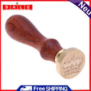 Crown Pattern DIY Retro Wood Stamp Customs Station Insurance Seal Paint Gasket