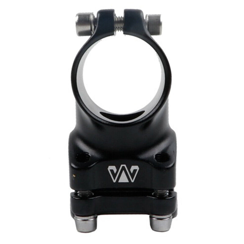 Folding Balance Bike Handlebar Stem 25.4x35mm Bicycle Short Stems (Black) Newly