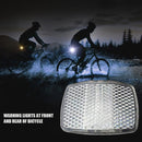 Bicycle Handlebar Front Reflective Light Bike Rear Warning Reflector
