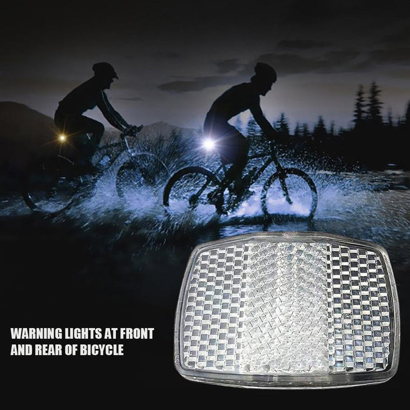 Bicycle Handlebar Front Reflective Light Bike Rear Warning Reflector
