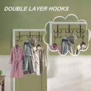 Glass Door Type Free Punching Towel Rack Robe Hooks Storage Hanger Shower Hook
