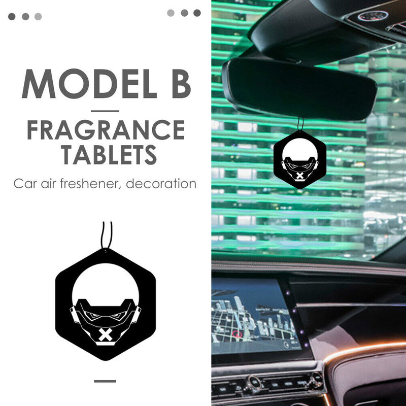 Car Air Freshener Scented Paper Auto Hanging Fragrance Perfume Pendant