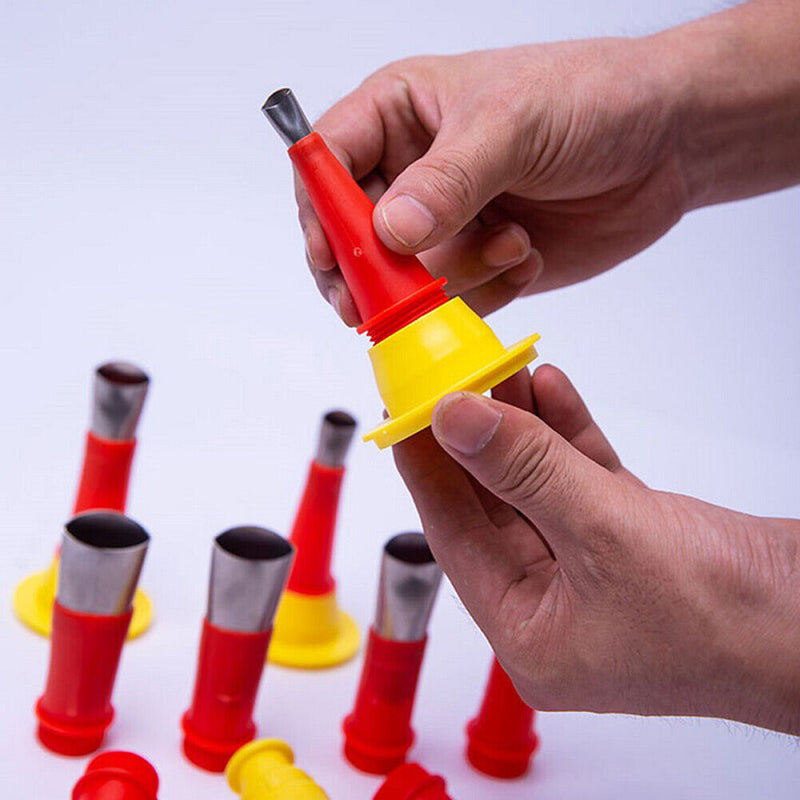 Caulking Caulk Nozzle Applicator with Base Kits Sealant Finishing Tools Newly