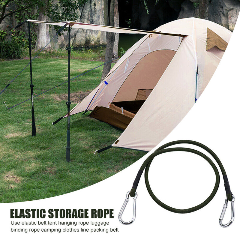 Outdoor Camping Tent Binding Rope Elastic Cords Home Clothesline Fixed Stra