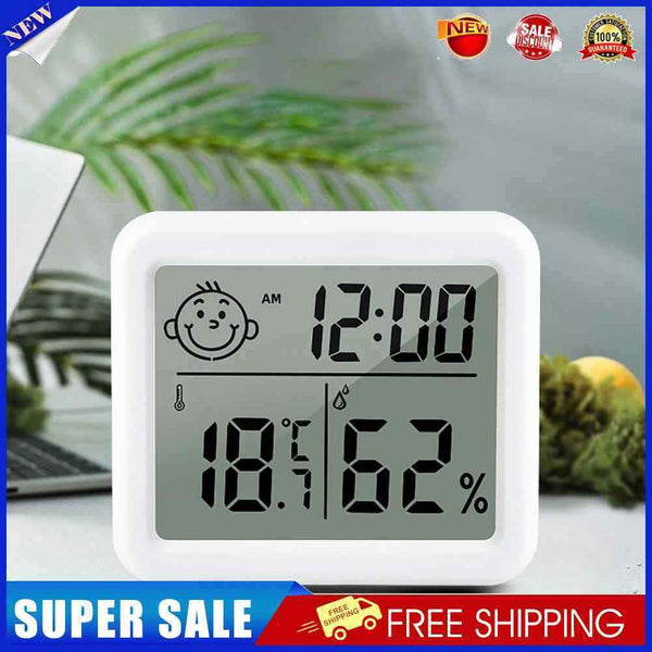 #A 0.8mm Digital Thermometer Induction Portable Alarm Clock for Swimming Pool To