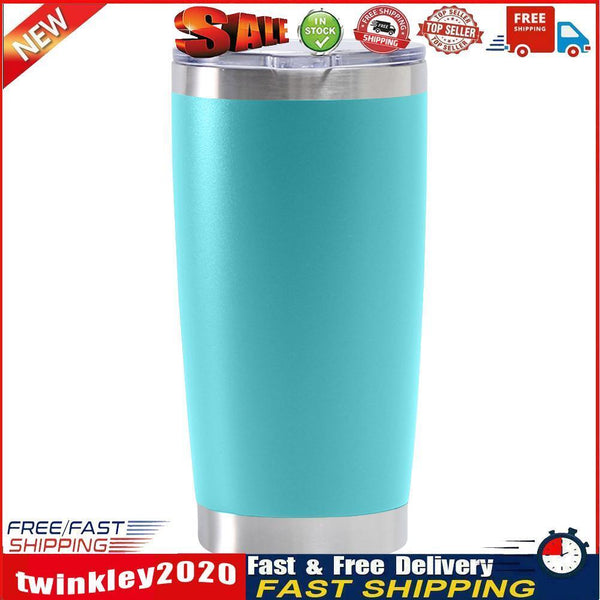 Thermal Car Cup Stainless Tea Coffee Vacuum Insulated Bottle (Light Green) Newly