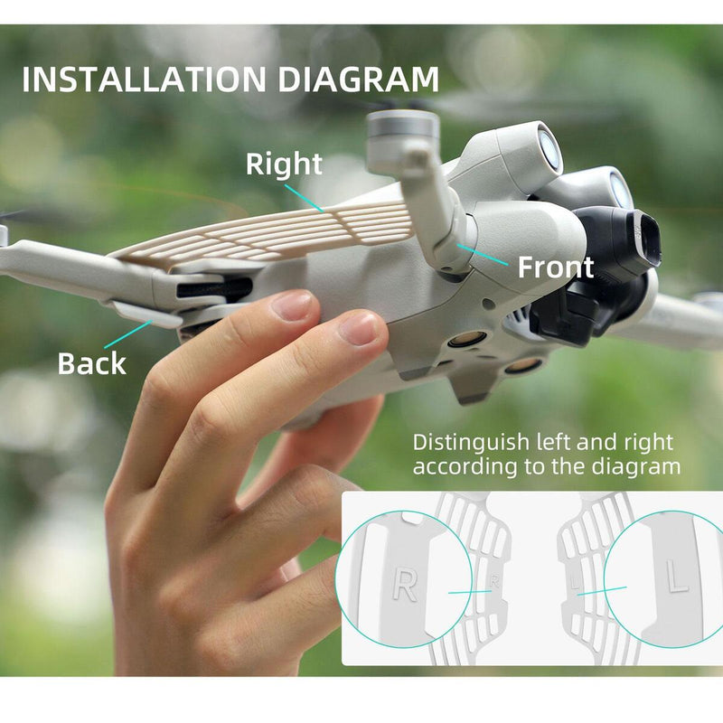 Hand Holding Take Off Landing Hand Guard Finger Safety Guard for MINI3 PRO Dron.