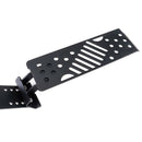 Metal Dead Pedal Left Side Foot Rest Kick Panel for 2018-21 Jeep Wrangler JL