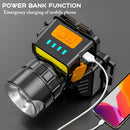Bright Fishing USB Rechargeable Fishing Light LED Headlamp Head Torch Headlight