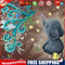 5D DIY Full Drill Diamond Painting Elephant Cross Stitch Mosaic Craft Kit