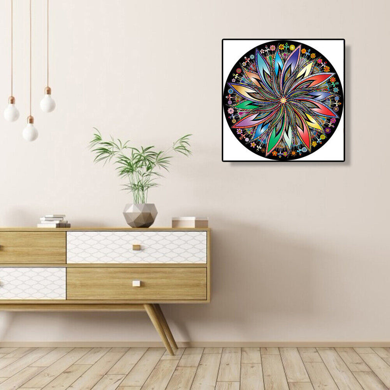 5D DIY Diamond Painting Datura Kits Full Square Drill Wall Decor Rhinestone Art