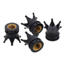 2pcs/Set Bicycle Tire Valve Caps Dustproof Crown Tyre Wheel Stem Air Valve Caps