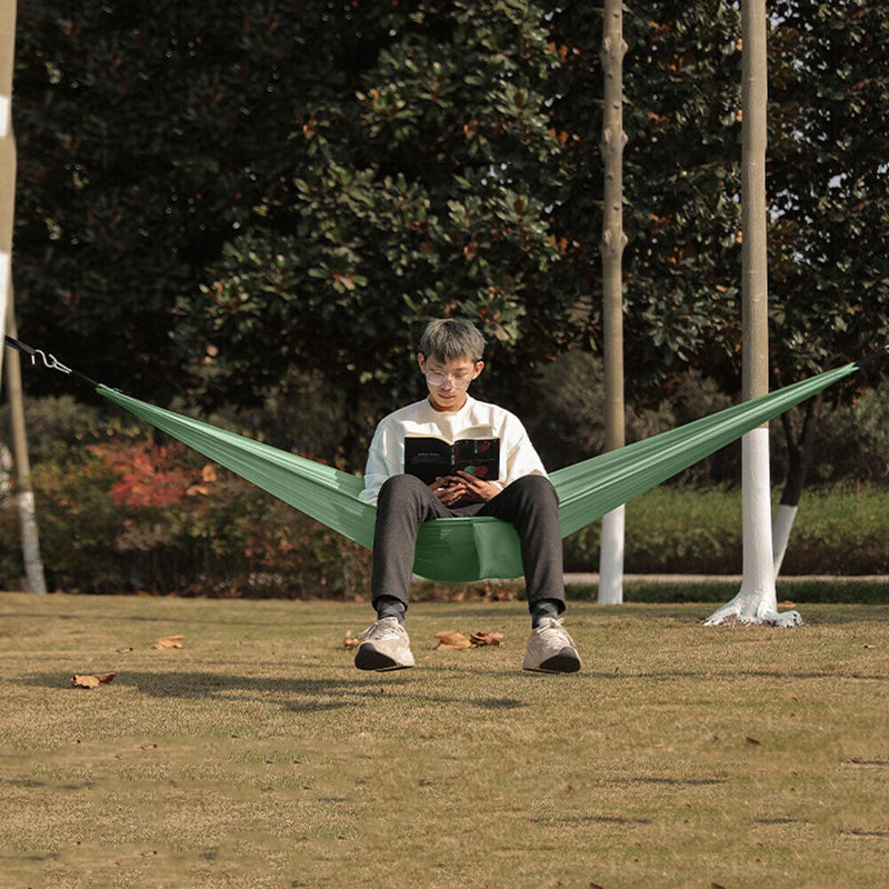 Outdoors Portable Camping Parachute Hammock Swing Chair for Backpacking Tra