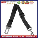 Adjustable Dogs Car Seat Belt Harness Pets Safe Seat Traction Rope (Black)