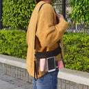 PVC Waterproof Crossbody Bag Stadium Approved Messenger Bag Phone Shoulder Tote