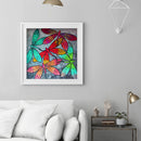 5D Full Round Drill Art DIY dragonfly Diamond Painting Craft