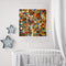 Oil Paint By Numbers Different Color Tree Frameless Picture Craft Kit for Home