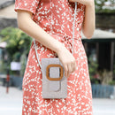 Straw Crossbody Bags Summer Woven Shoulder Small PU Phone Purse (Yellow)