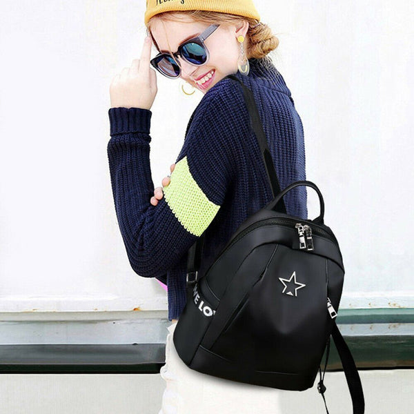 Women School Travel Waterproof Backpack Rucksack Shoulder Bag Handbag