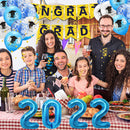2022 Graduation Balloon Kit - Hanging Banner Grad Party Decorations (C) Newly