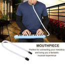 2PCS/SET 32/37 Keys Melodica Flexible Tube Mouth Organ Pianica Mouthpiece