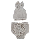 Newborn Baby Sweater Suits Kids Wool Knit Costume Photograph Props (0-2M