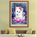 Cute Cat 5D Diamond Painting Embroidery DIY Cross Stitch Craft Home Decor